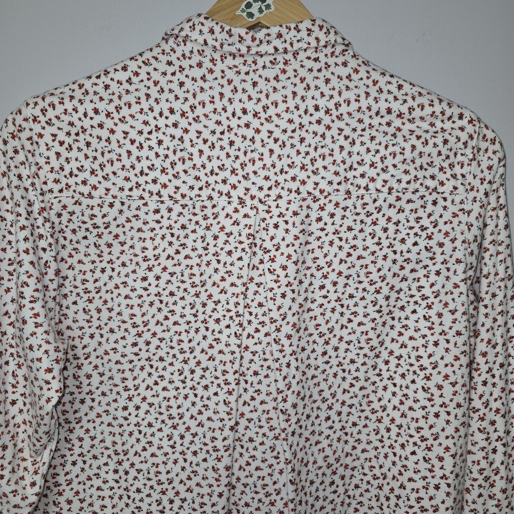 Grayson The Hero Shirt 4 L Flannel Floral Button Down Top Frank & Eileen Long Sl - Picture 10 of 12